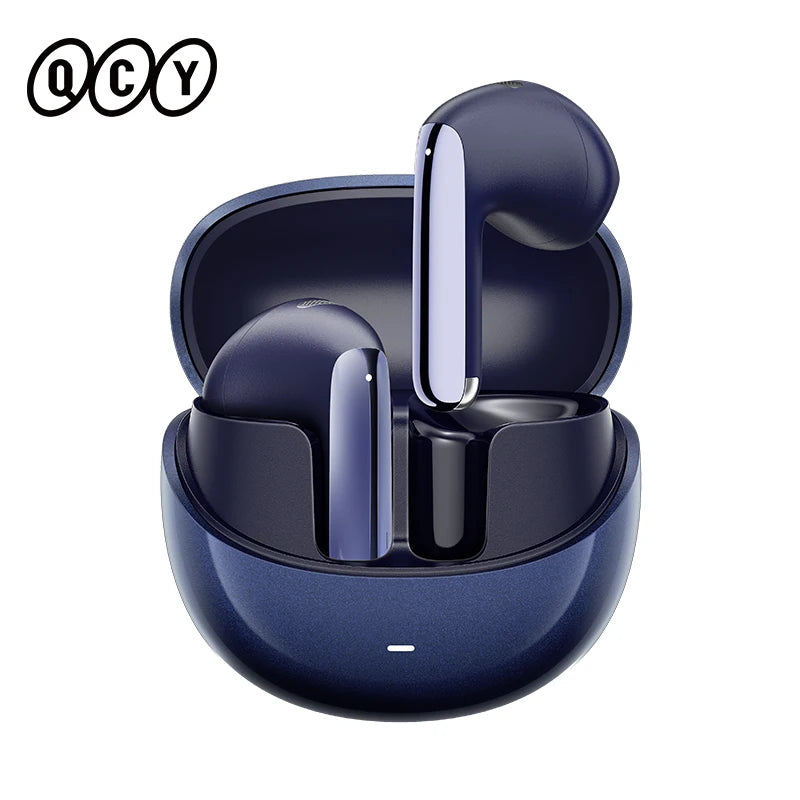 QCY HT10 AilyBuds Pro+ ANC Wireless Earphone Hi-Res Audio with LDAC Bluetooth 5.3 Earbuds 6 Mic AI HD Call Multipoint Connection